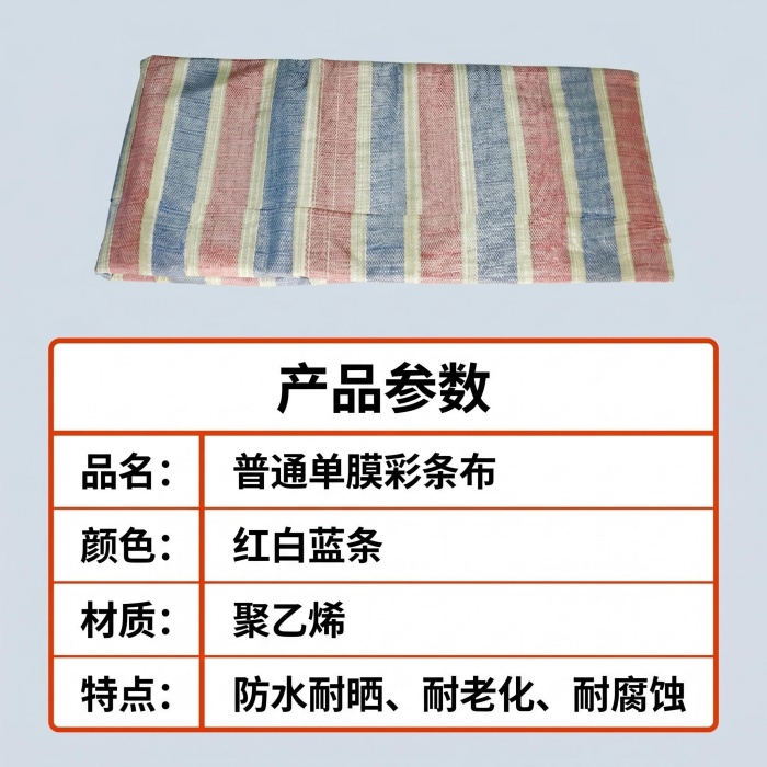 90克12米双膜聚乙烯彩条布